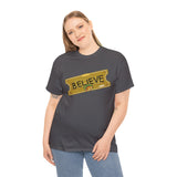 Believe Express Ticket for Santa NO YEAR High Quality Tee