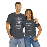 CANADA ONLY - Sorry I Missed Church High Quality Tee