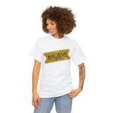 Believe Express Ticket for Santa NO YEAR High Quality Tee