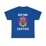 Resting Lich Face High Quality Tee