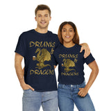 Copy of Drunks and Dragons High Quality Tee