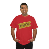Believe Express Ticket for Santa NO YEAR High Quality Tee
