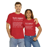 Tech Support Definition Shirt High Quality Tee