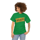 Believe Express Ticket for Santa NO YEAR High Quality Tee