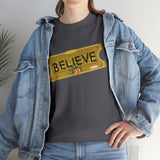 Believe Express Ticket for Santa NO YEAR High Quality Tee