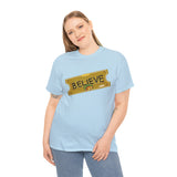 Believe Express Ticket for Santa NO YEAR High Quality Tee