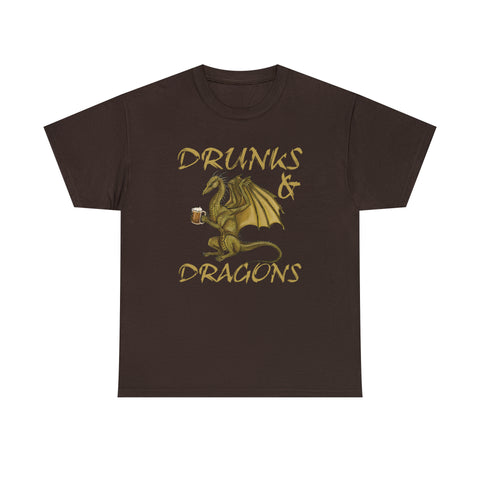 CANADA ONLY - Drunks And Dragons High Quality Tee