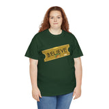 Believe Express Ticket for Santa NO YEAR High Quality Tee