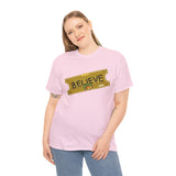 Believe Express Ticket for Santa NO YEAR High Quality Tee