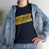 Believe Express Ticket for Santa NO YEAR High Quality Tee