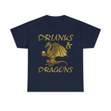Copy of Drunks and Dragons High Quality Tee