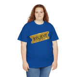 Believe Express Ticket for Santa NO YEAR High Quality Tee