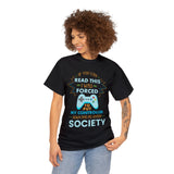 If You Can Read This I was Forced to Put My Controller Down High Quality Tee