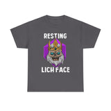 Resting Lich Face High Quality Tee