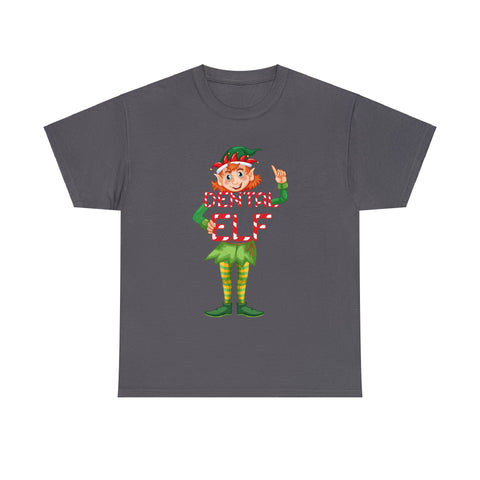 Dental Elf Christmas High Quality Tee