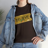 Believe Express Ticket for Santa NO YEAR High Quality Tee