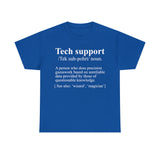 Tech Support Definition Shirt High Quality Tee