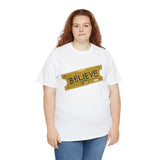 Believe Express Ticket for Santa NO YEAR High Quality Tee