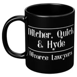 Ditcher Quick And Hyde Divorce Lawyers Coffee Cup Mug