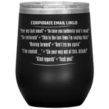 New Corporate Lingo Wine Mug Offensive