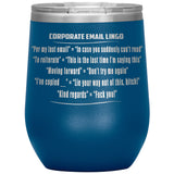 New Corporate Lingo Wine Mug Offensive