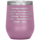 New Corporate Lingo Wine Mug Offensive
