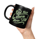New Real Men Storm Area 51 UFO Mug