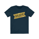 Believe 2019 Polar Express High Quality Unisex Jersey Short Sleeve Tee - Luxurious Inspirations