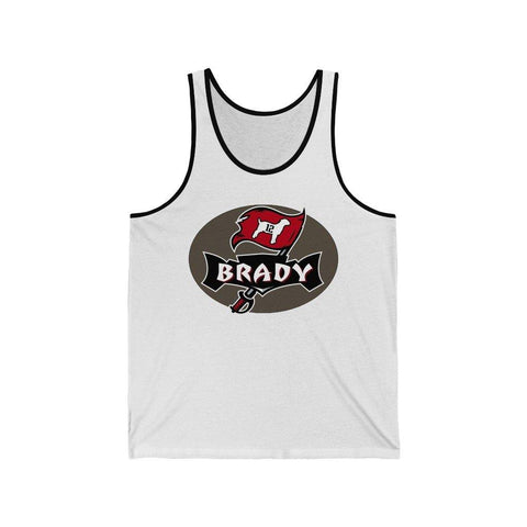 Tampa Bay Brady 12 GOAT Premium Grade Unisex Jersey Tank - Luxurious Inspirations
