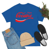 Enjoy Cocaine Parody High Quality Tee
