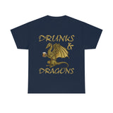 Drunks and Dragons High Quality Tee