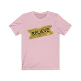 Believe 2019 Polar Express High Quality Unisex Jersey Short Sleeve Tee - Luxurious Inspirations