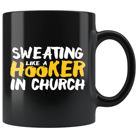 Sweating like a hooker in church hot prostitute escort sex priest reverend coffee cup mug - Luxurious Inspirations