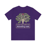 I Met My Wife On Ancestry.com High Quality Tee