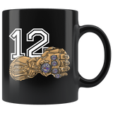 12 Goat New England Brady TB12 Mug - They Hate Us Because We Have 5 Rings Glove Coffee Cup - Luxurious Inspirations
