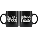 This Witch Runs On Boos Ghost Witch Halloween Costumes Children Candy Trick or Treat Makeup Mug Coffee Cup - Luxurious Inspirations