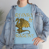 Drunks and Dragons High Quality Tee