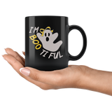 I'm Bootiful Ghost Witch Halloween Costumes Children Candy Trick or Treat Makeup Mug Coffee Cup - Luxurious Inspirations