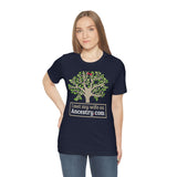 I Met My Wife On Ancestry.com High Quality Tee