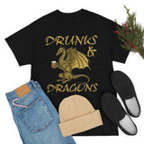 Drunks and Dragons High Quality Tee