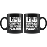 That's lord cuntface to you you fucking peasant royalty high and mighty important coffee cup mug - Luxurious Inspirations