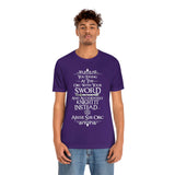 Arise Sir Orc DND Monster Canvas High Quality Tee