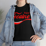Enjoy Cocaine Parody High Quality Tee