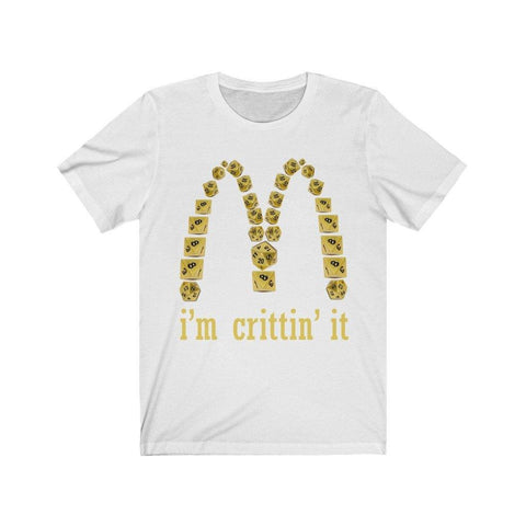 I'm Crittin' It Parody DND High Quality T-Shirt - Luxurious Inspirations