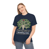 I Met My Wife On Incestry.com High Quality Tee