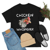 Chicken Whisper Funny Farmer High Quality Tee