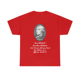 Burr Shot First Shirt - Funny Hamilton Jefferson High Quality Tee