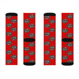 Tampa Bay Brady 12 GOAT  Premium Grade Sublimation Socks - Luxurious Inspirations
