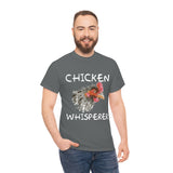 Chicken Whisper Funny Farmer High Quality Tee