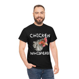 Chicken Whisper Funny Farmer High Quality Tee